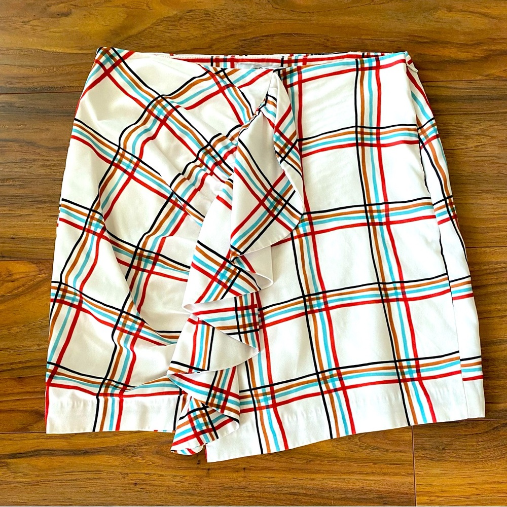 PatBO Ruffled Miniskirt